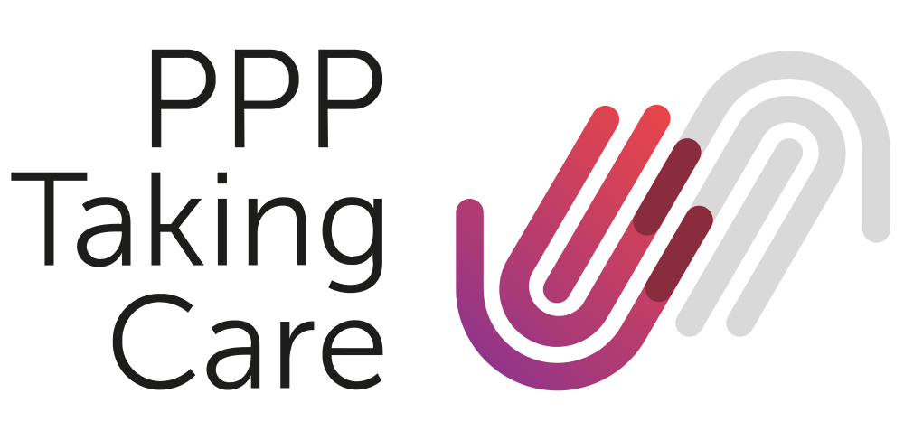 PPP Taking Care Personal Alarm Logo