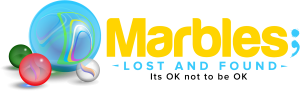 Marbles Lost and Found Logo