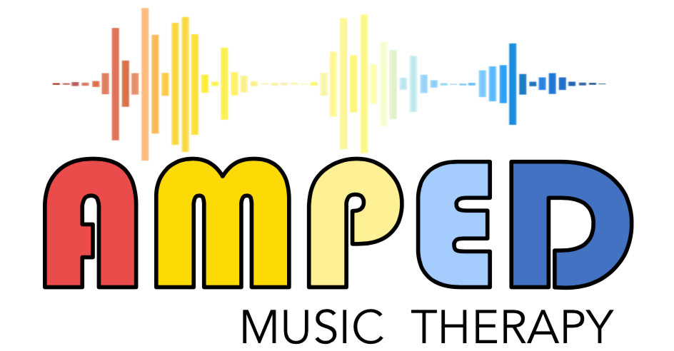 Amped Music Therapy Logo