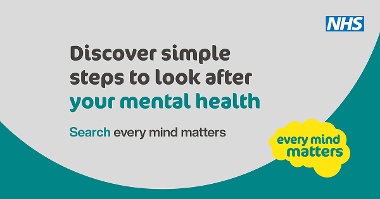 Every Mind Matters Promotional Banner