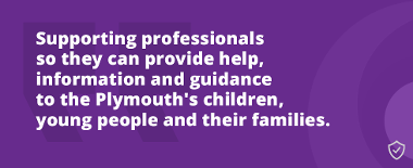 Supporting Children and Young People Promotional Quote