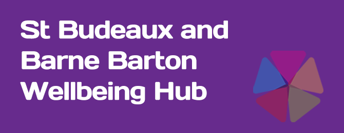 St Budeaux Wellbeing Hubs Panel Logo