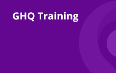 GHQ Training Banner