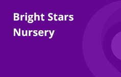 Bright Stars Nursery Banner