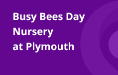 Busy Bees Day Nursery at Plymouth Banner