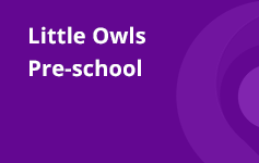 Little Owls Pre-School Banner