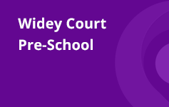 Widey Court Pre-School Banner