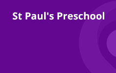 St Paul's Preschool Banner