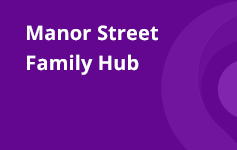 Manor Street Family Hub Logo