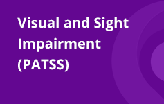 Visual and Sight Impairment - PATSS Banner