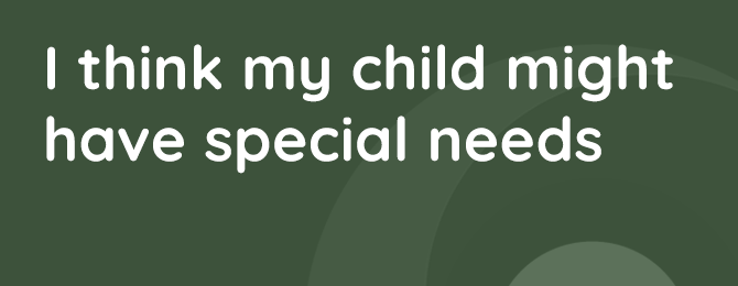 Child Has Special Needs Panel