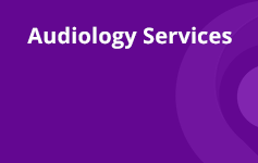 Audiology Services Banner