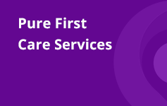 Pure First Care Services Banner