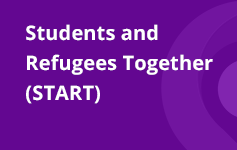 Students and Refugees Together Banner