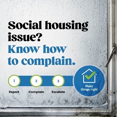 Social Housing Issues Promotional Poster