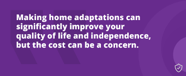 Financial Support and Grants For Home Adaptations Quote